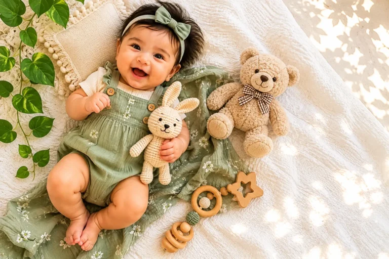 Baby Photoshoot Ideas for Monthly Milestones and Growth Updates MAMAANDBLOOM