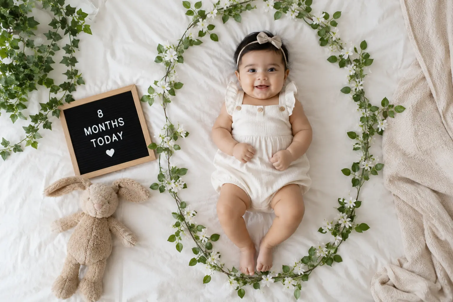 DIY Baby Photoshoot Ideas for Beautiful Pictures at Home MOMAANDBLOOM