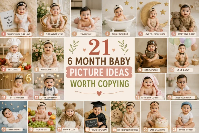 21 6 Month Baby Picture Ideas Worth Copying Mama and Bloom