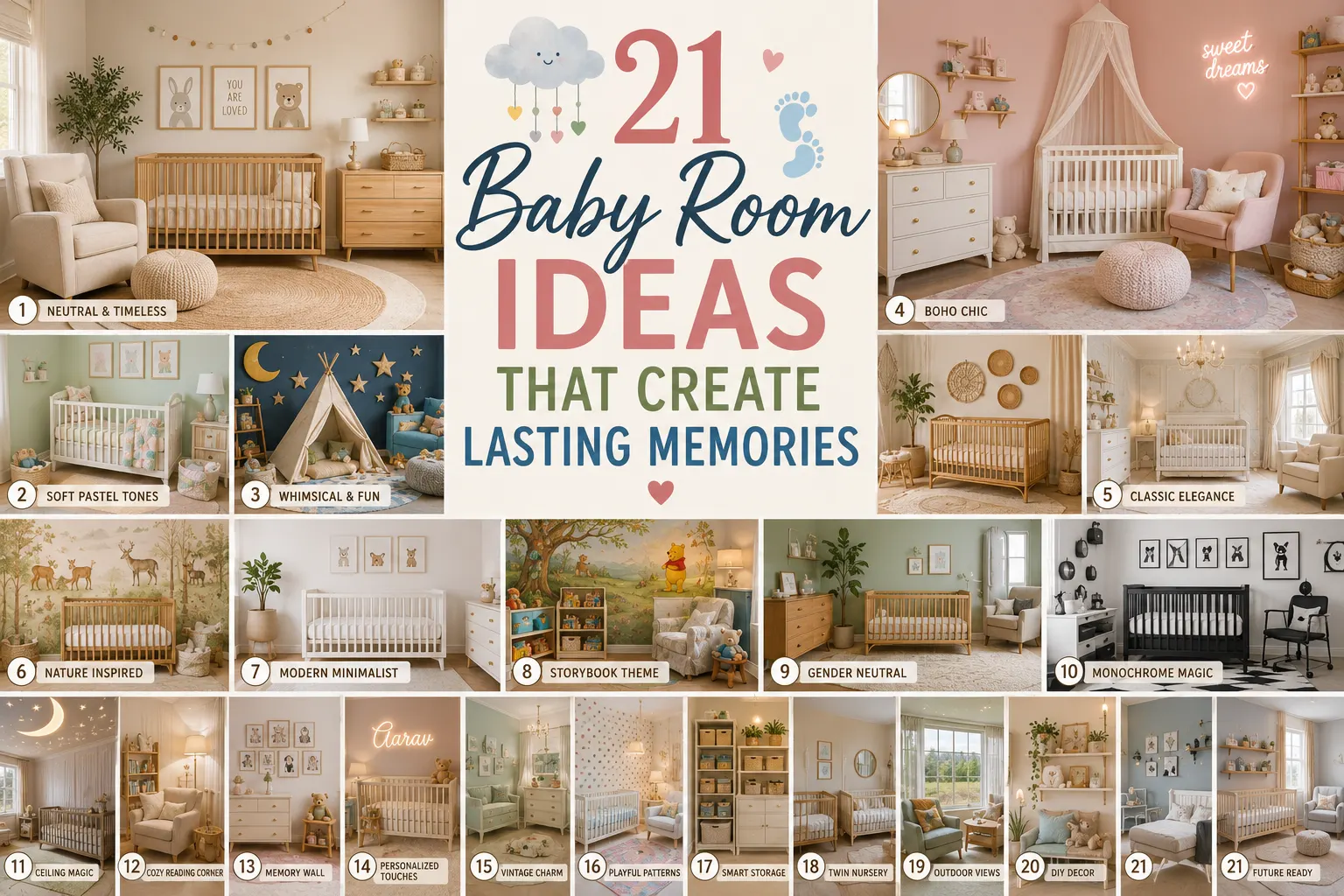 21 Baby Room Ideas That Create Lasting Memories Mamaandbloom