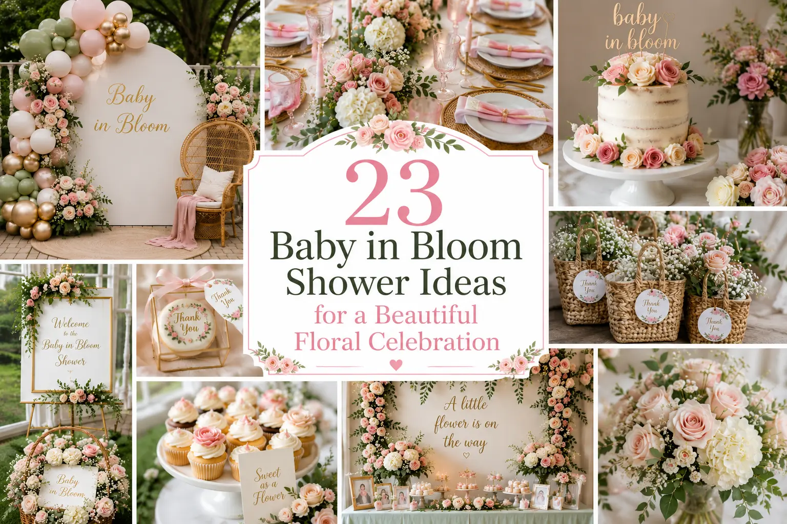 23 Baby in Bloom Shower Ideas for a Beautiful Floral Celebration Mama and Bloom