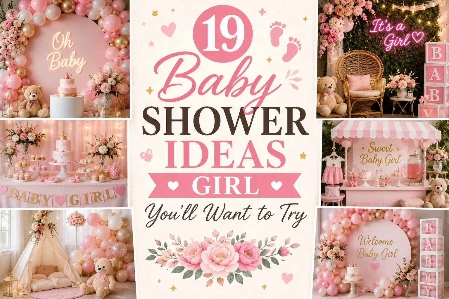 19 Baby Shower Ideas Girl You'll Want to Try