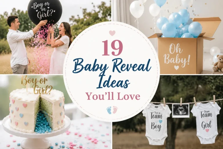 19 Baby Reveal Ideas You'll Love