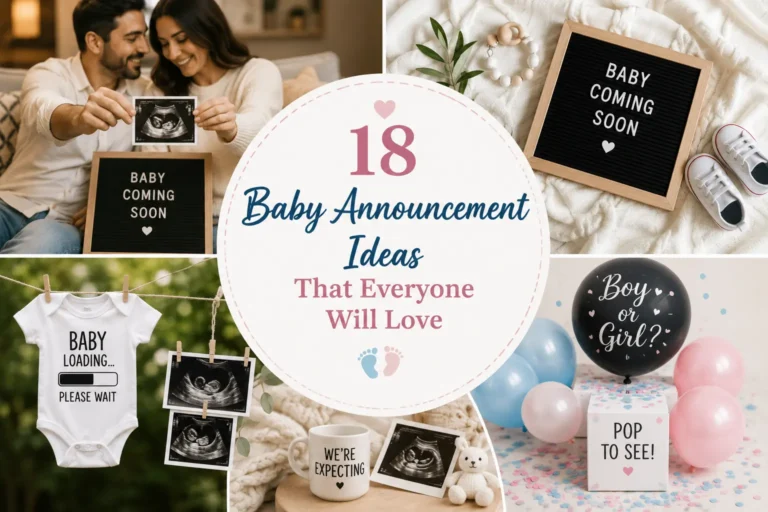 18 Baby Announcement Ideas That Everyone Will Love