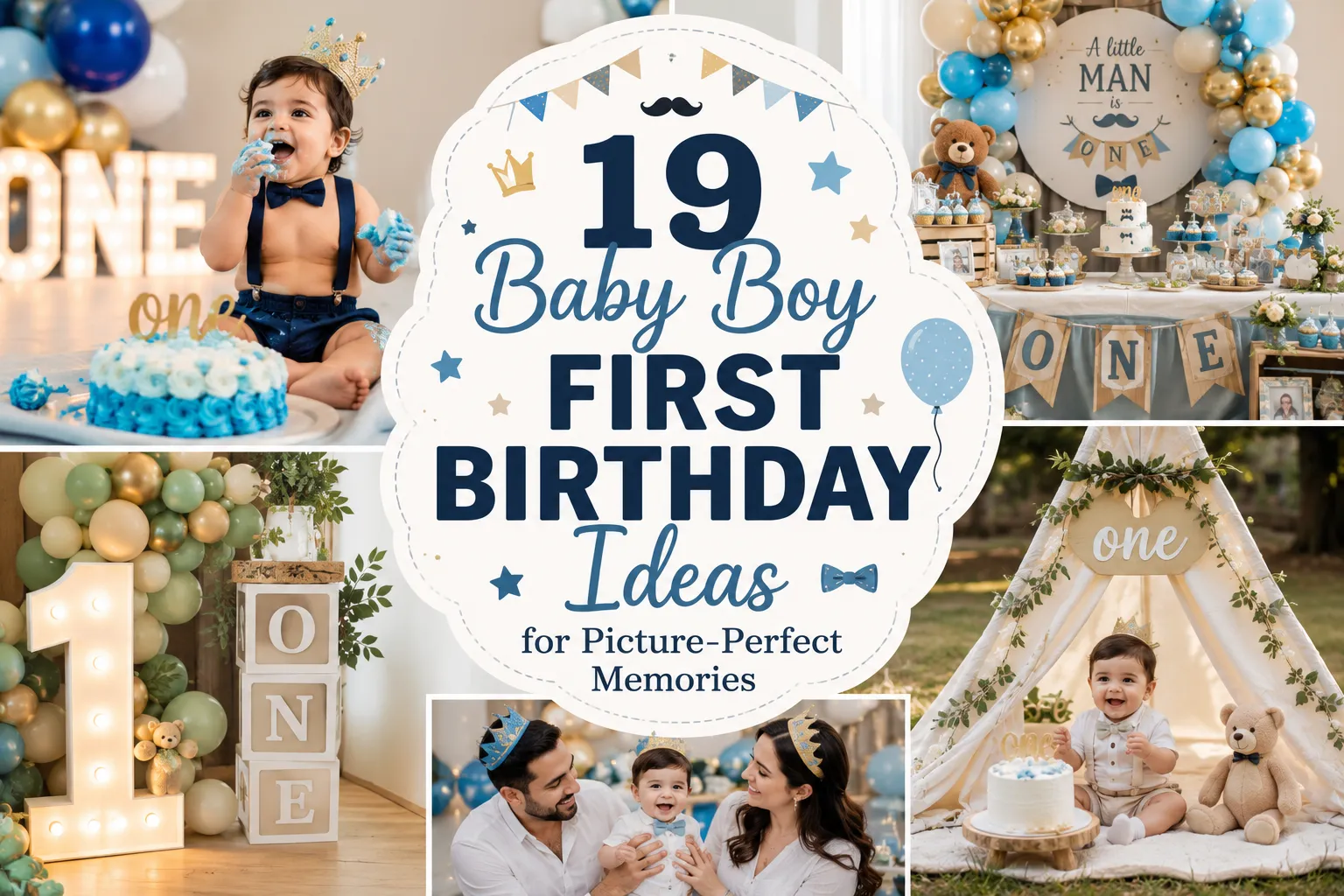 19 Baby Boy First Birthday Ideas for Picture-Perfect Memories