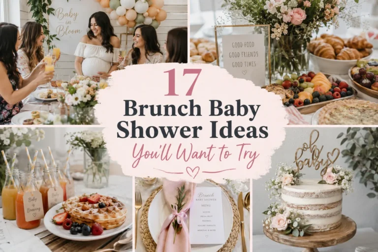 17 Brunch Baby Shower Ideas You'll Want to Try