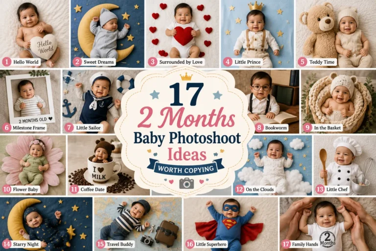 17 2Months Baby Photoshoot Ideas Worth Copying
